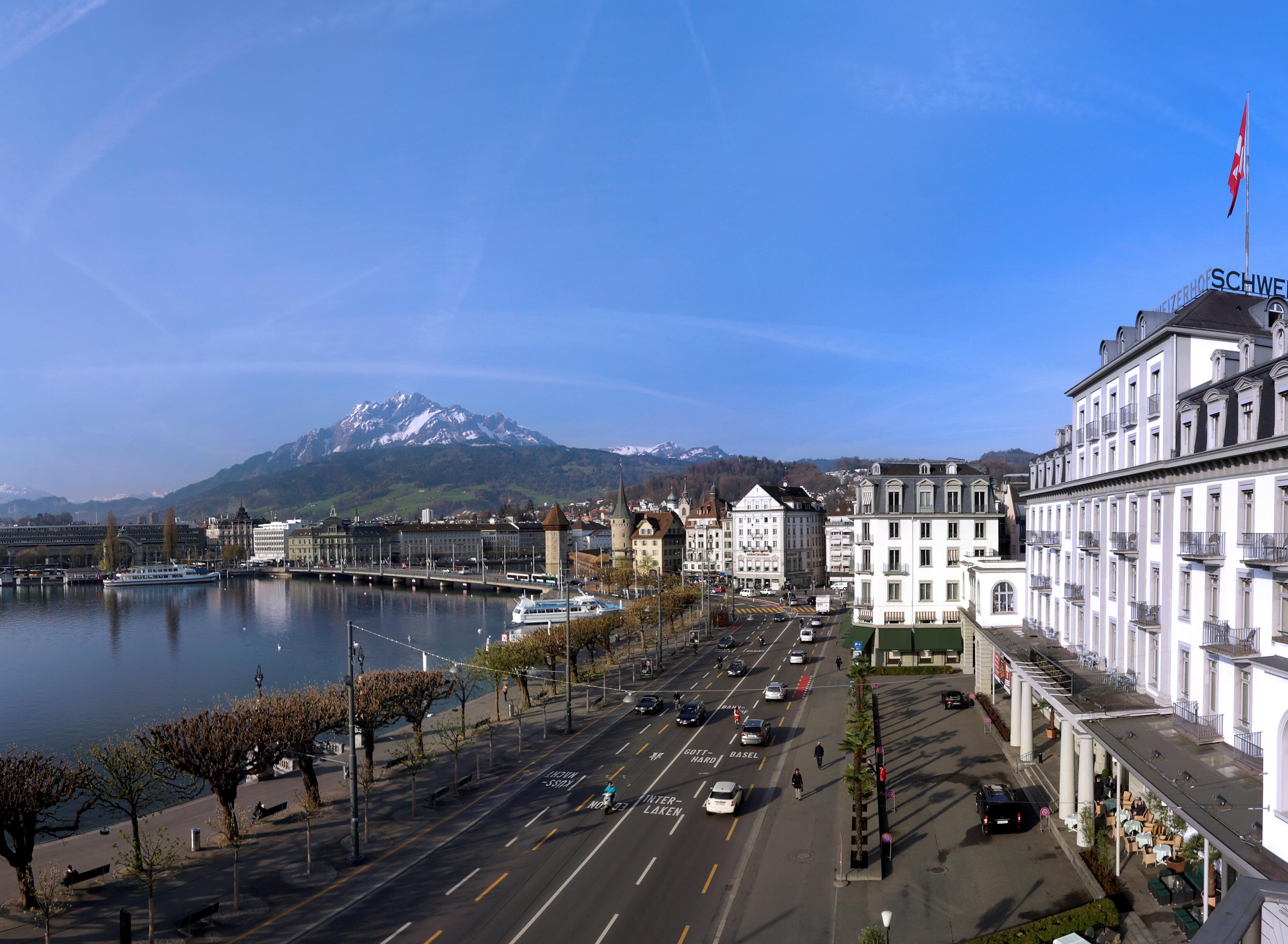 Hotel Schweizerhof Luzern Luaran gambar The Grand Hotel National